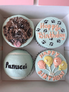 Portrait pupcake set