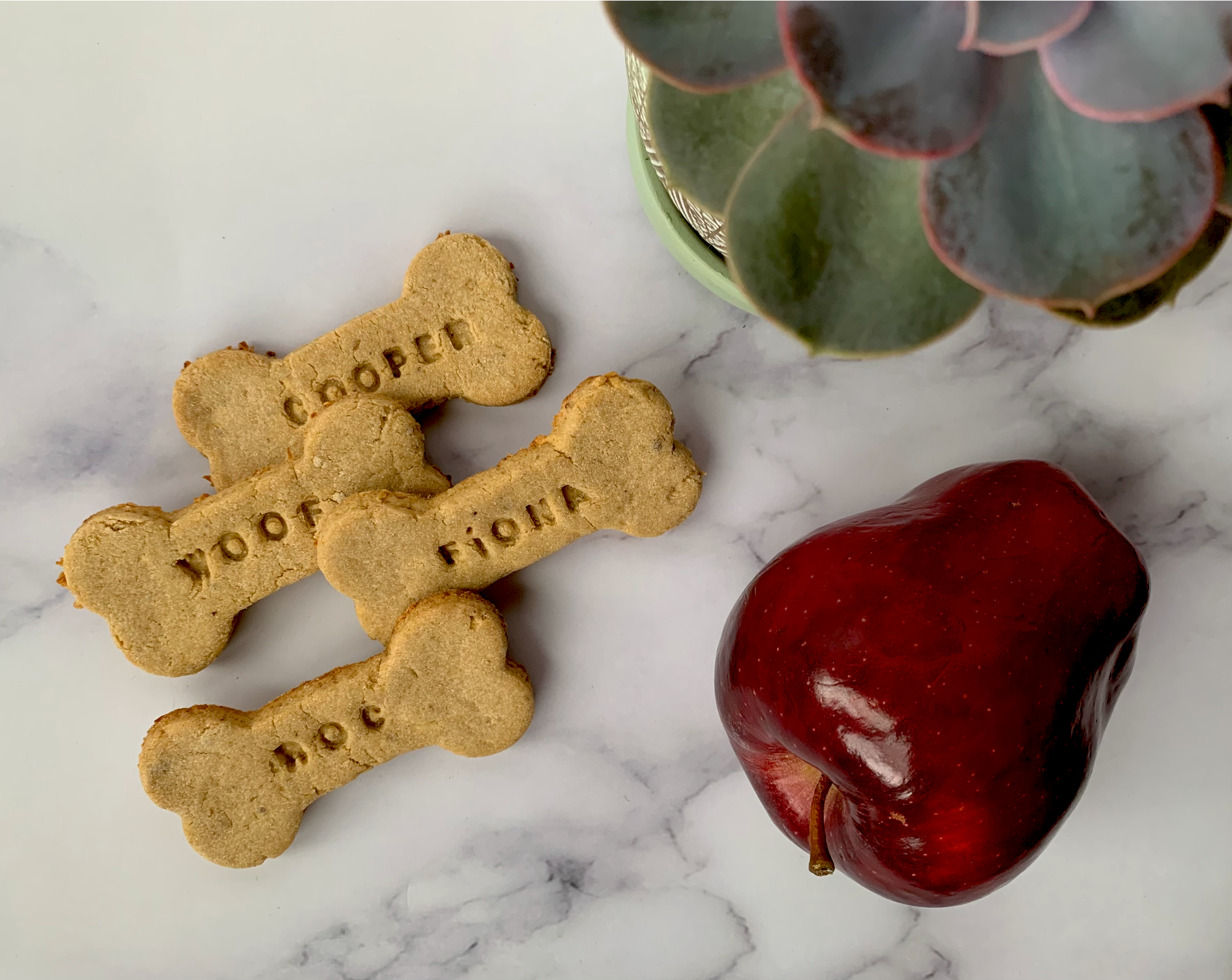 Apple Dog Biscuits