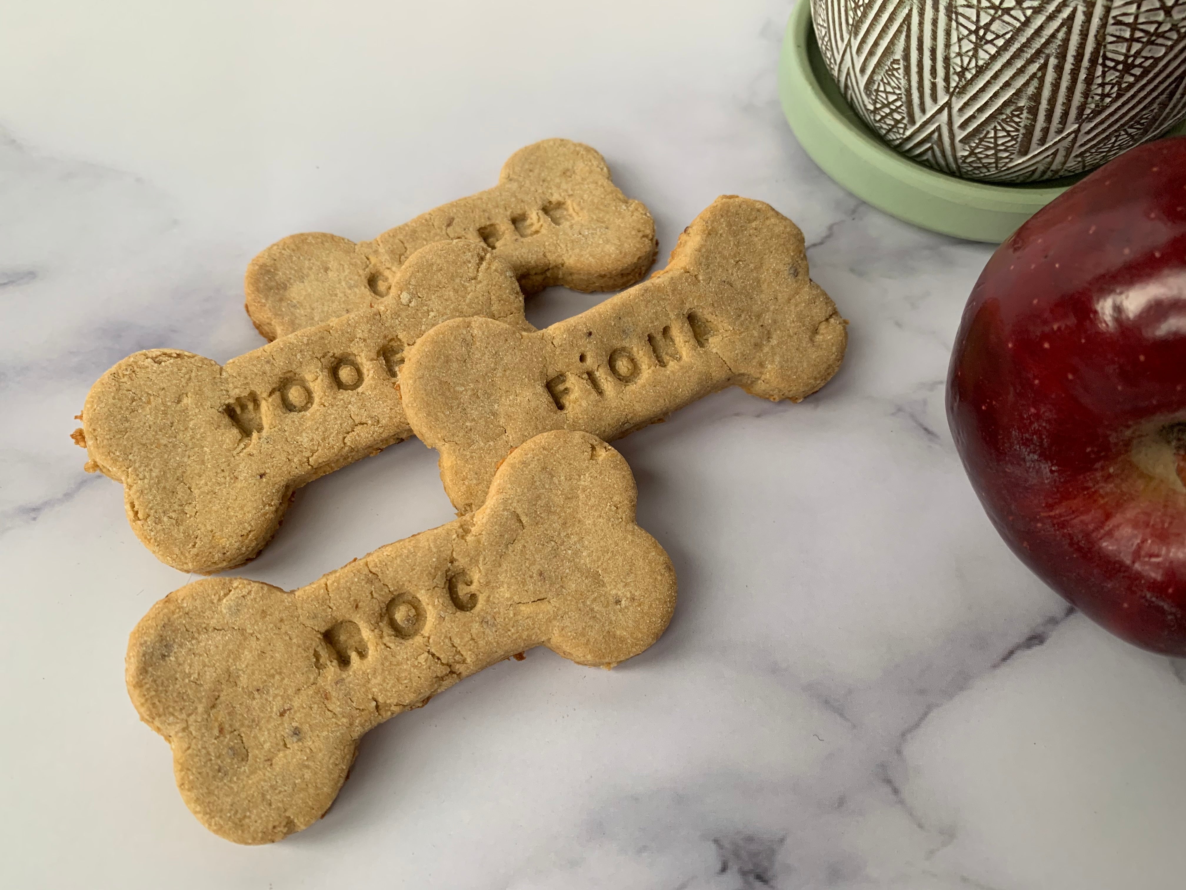 Apple Dog Biscuits